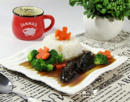 恢复大脑疲劳白领海参捞饭