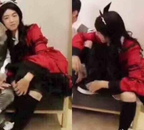 TFBOYS扮女装易烊千玺左拥右抱 王俊凯豪放坐姿辣眼睛
