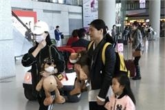 李小璐带甜馨去机场显温情 网友却因这两个细节