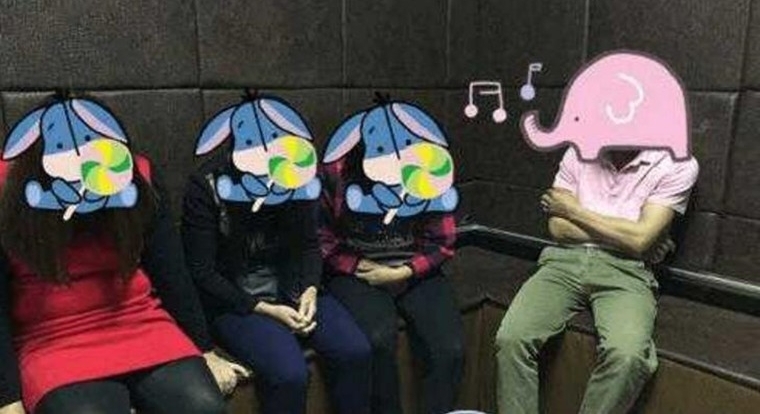 女子招嫖被当场抓获