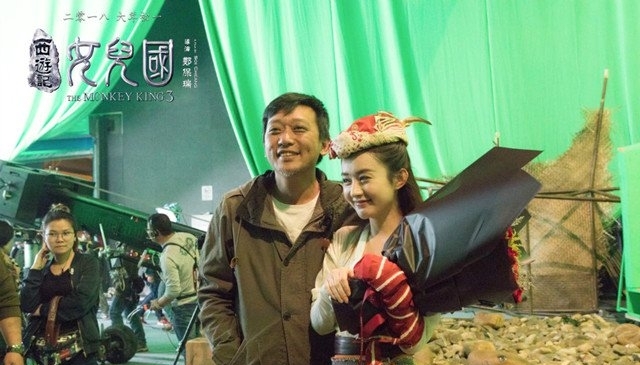 《西游记之女儿国》赵丽颖与导演