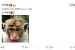 王宝强半夜道晚安配图亮了 这大概是马蓉出轨后