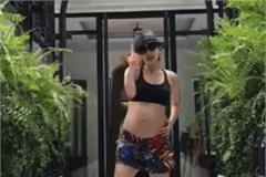 孕妇也疯狂！Ella挺9月孕肚热舞 SHE成员看了直飙