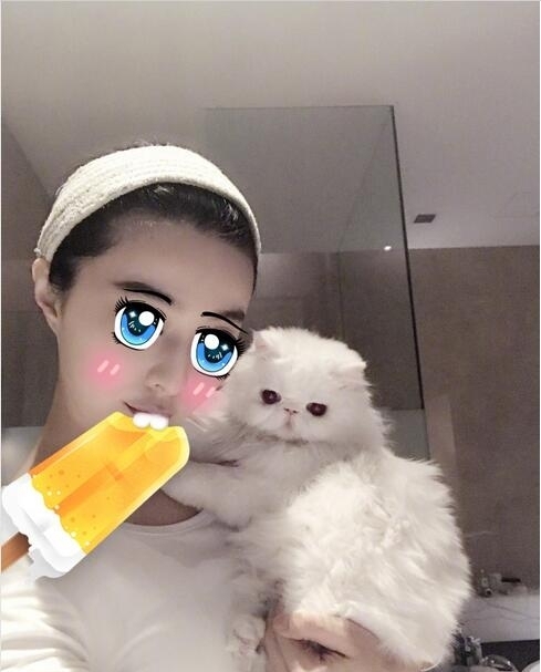 范冰冰晒萌宠恋爱日常 网友:简直是李晨"夫妇"翻版