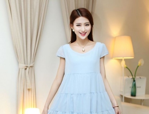 夏季孕妇连衣裙 选对了一样美美哒