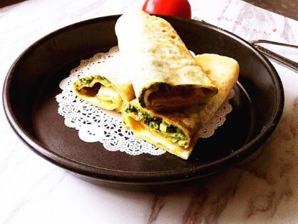 维生素E早餐香椿鸡蛋灌饼