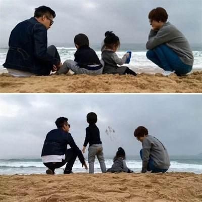 邓超孙俪给女儿庆生 3岁小花妹妹正面曝光被爸妈亲到脸变形