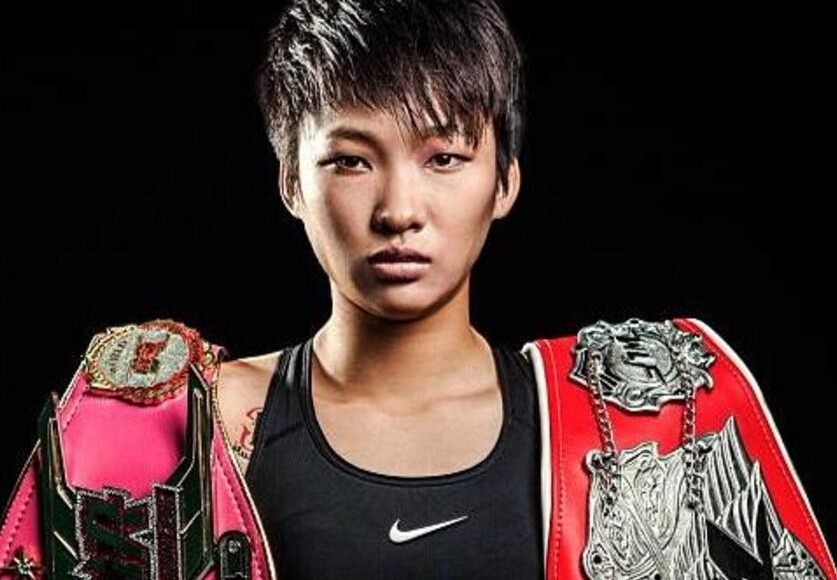 中国女拳王秒KO日本男拳手