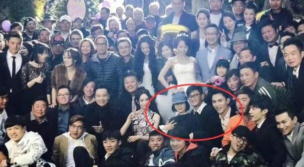 吴奇隆刘诗诗参加婚礼