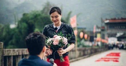 吴敏霞结婚