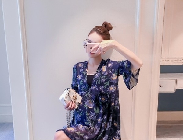 夏季孕妇连衣裙 选对了一样美美哒