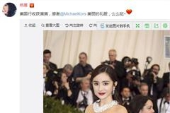 杨幂国外走红毯被大表姐刘雯吊打？一个获赞一