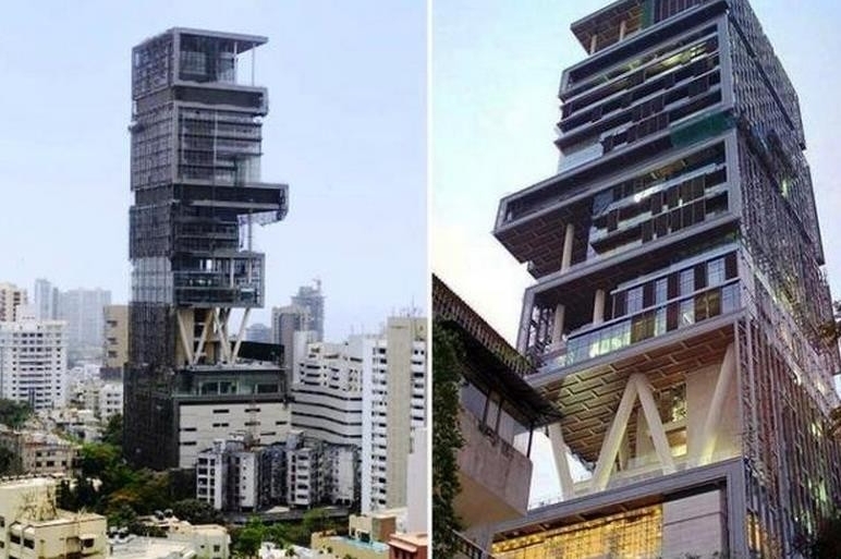 印度首富27层楼
