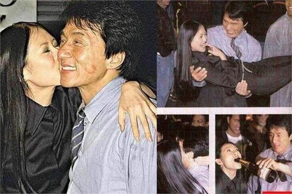 成龙合影不敢手乱放的除林青霞只有她 当众揩油景甜看呆刘烨