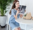 夏至未至，姐姐妹妹牛仔裙穿起来