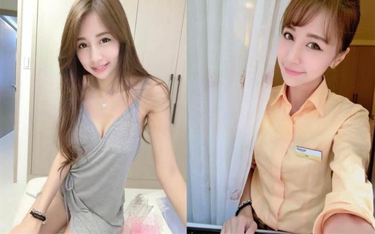 空姐娇美可爱