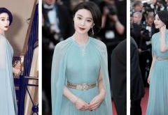 戛纳电影节开幕范冰冰得体 代表作竟被说成《小