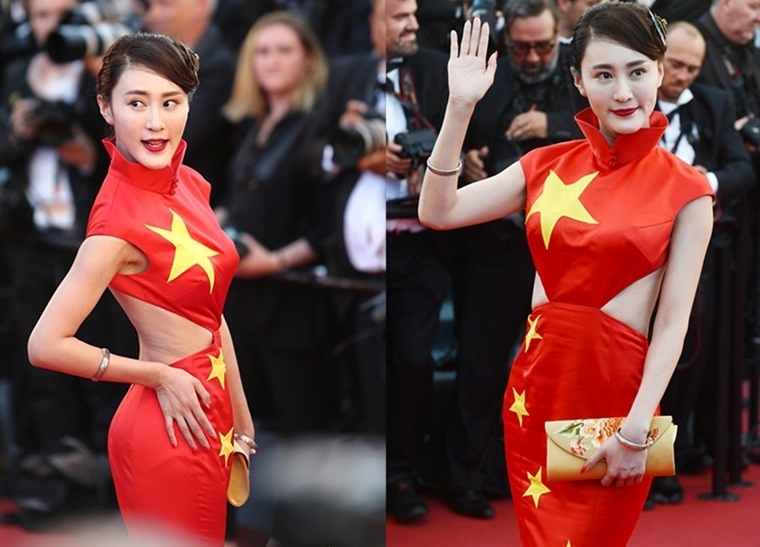 18线女星戛纳抢镜