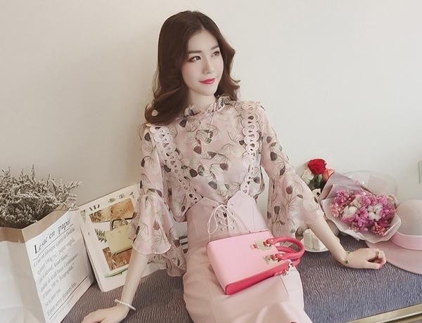浪漫唯美的套装搭配，满满都是美丽小心机~