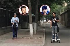 被指因婚宴闹翻的张丰毅父子街头度周末 网友：