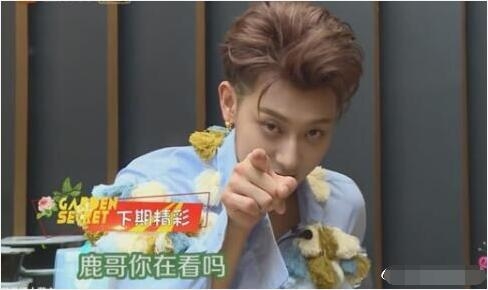 兄弟情深！黄子韬节目中一脸嘚瑟喊话鹿晗：我知道你很想我