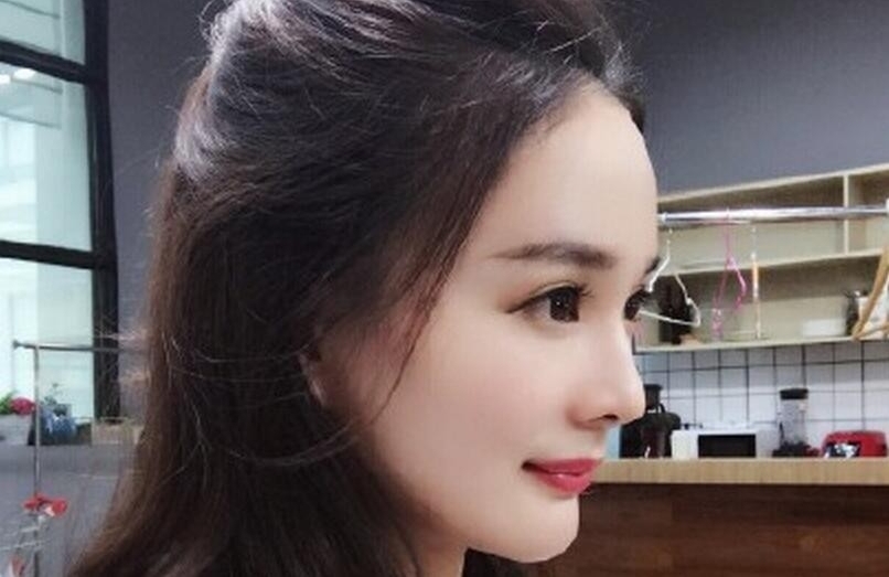 杨幂替身私照美翻
