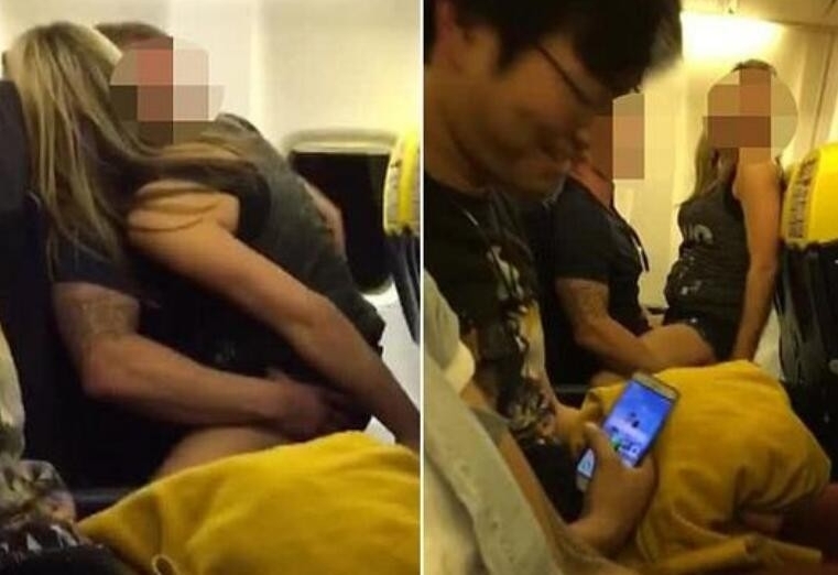 情侶飛機上做不雅之事