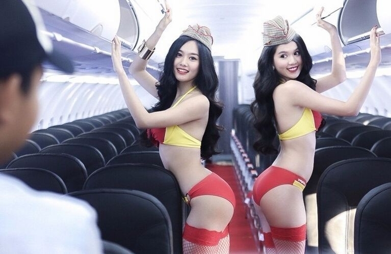 越南廉价航班空姐