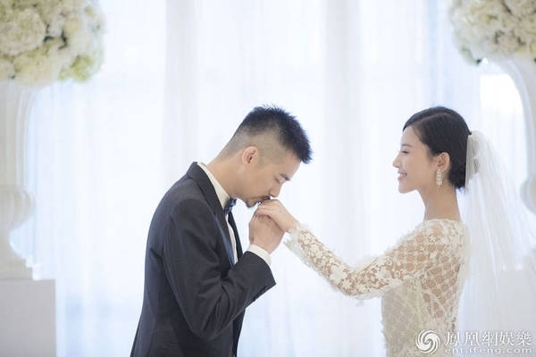 恭喜！杨子姗吴中天昨日完婚 场面感人到快要融化