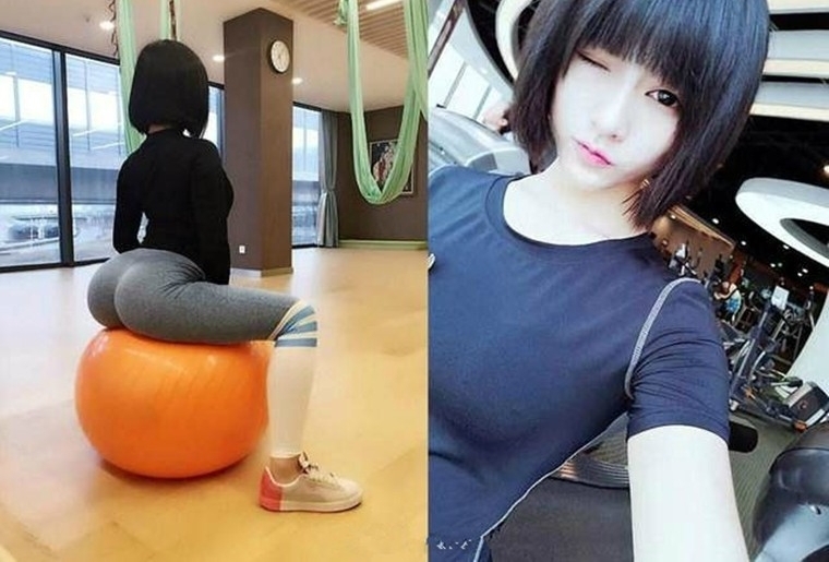 19岁少女夺美臀冠军