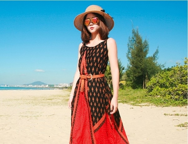 海边穿的沙滩裙 时尚好看的沙滩裙