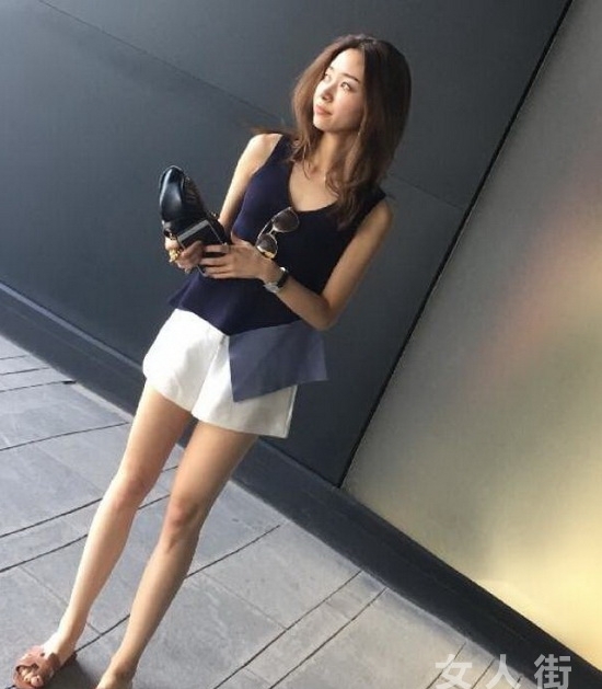 超短裤和美腿这对CP，夏天配一脸！(图6)
