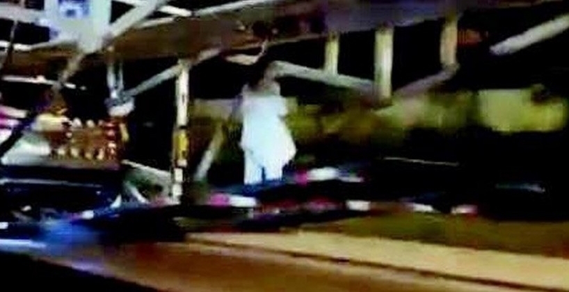 半夜货车后头飘着女鬼