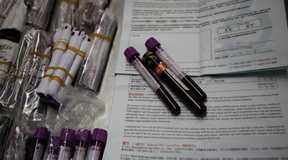 携带百支孕妇血过港