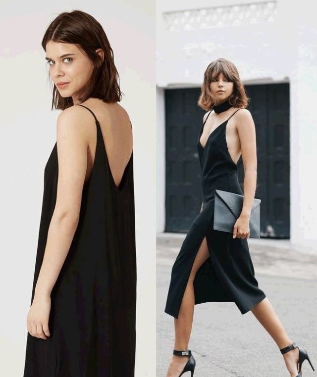 Slip dress 要比我时髦？先把肩带剪掉！(图13)