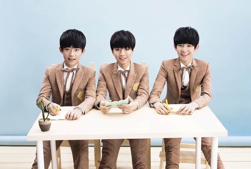 TFBOYS刚出道