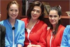 路人镜头下的关之琳沈梦辰长这样 一旁唐艺昕笑