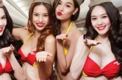 越南廉价航班空姐性感老板是女首富 空姐上演制