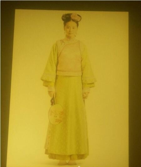 刘诗诗美照成故宫展品