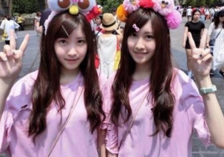 台湾最美双胞胎长大了
