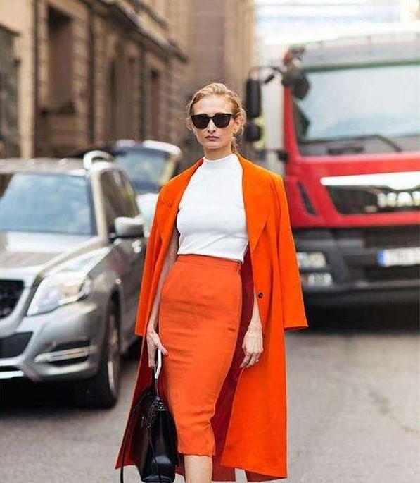 冬季流行暖橙色怎么穿  暖色调服装大推荐