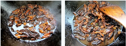 葱油香菇肉丝紫薯面步骤13-14