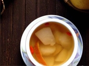 燥湿化痰糖水陈皮冰糖梨汤