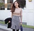 下雪天气来一条小裙子才是正经