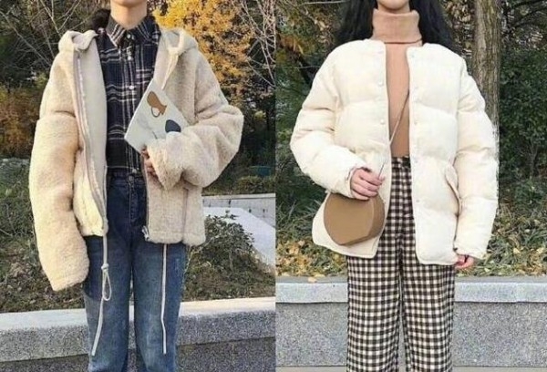 156的女孩冬天如何穿着让你巧变163