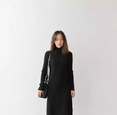 春天可以直接穿毛衣裙吗  2018流行什么款式的毛衣裙