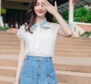 学院风如何打造 甜美减龄风必不可少