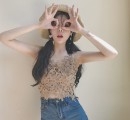 迷人蕾丝吊带背心 让你成为撩汉高手