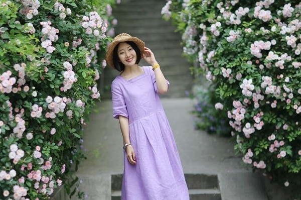 浅紫色配什么颜色好看 夏季流行款浅紫色女装推荐
