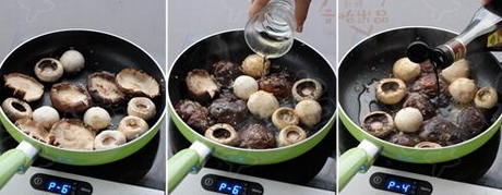 黑醋香草腌蘑菇的做法步2